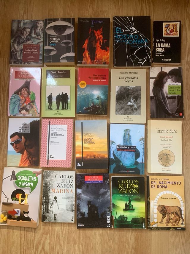 Libros de lectura la eso y bachiller