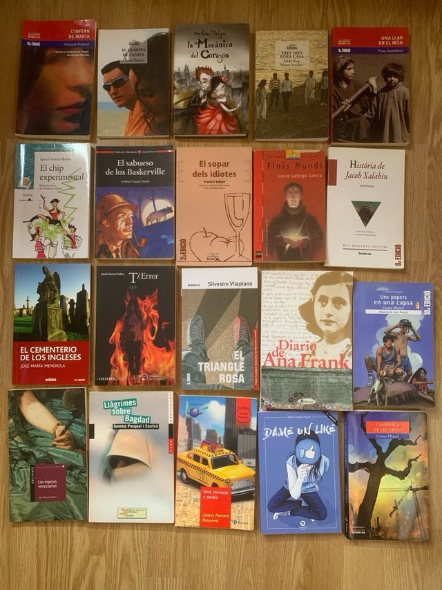 Libros de lectura la eso y bachiller