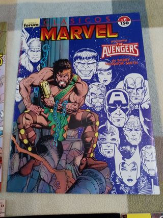 6 Clasicos Marvel Los Vengadores