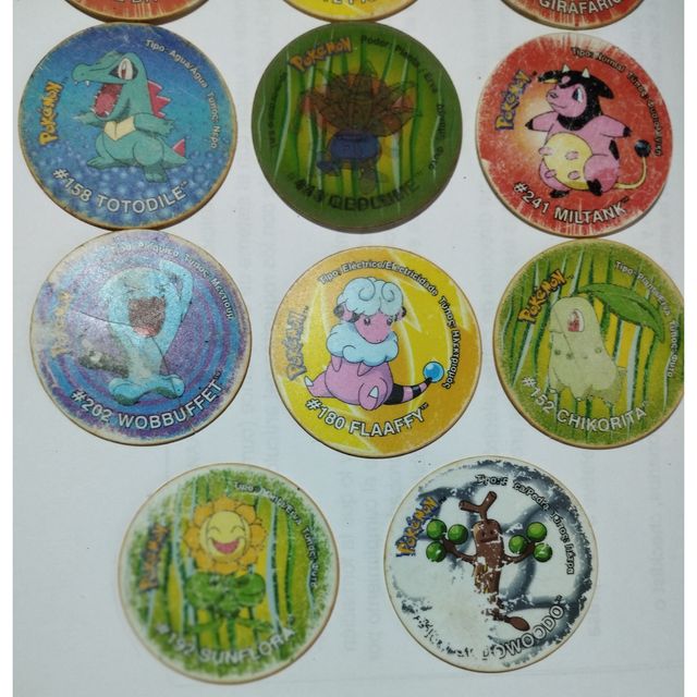 Tazos Pokemon - Tazos2 y Tazos3 Matutano