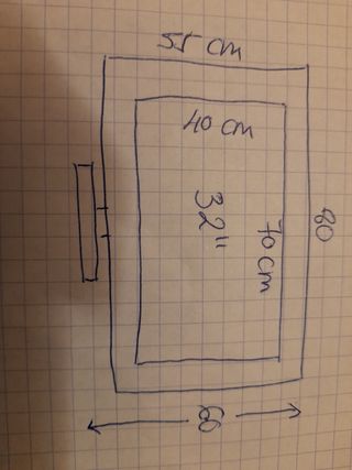 Televisor LG pantalla plana 32 pulgadas