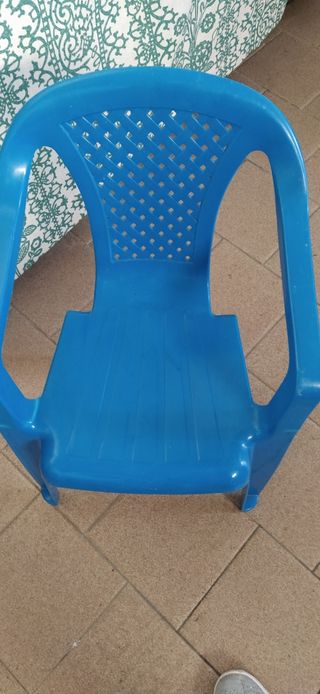 Sediolina bambini color azzurro 