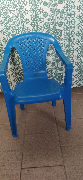 Sediolina bambini color azzurro 