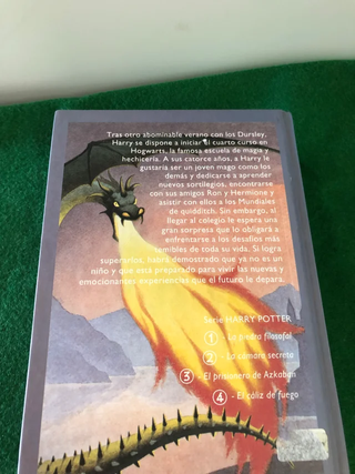 4 Libros de Harry Potter