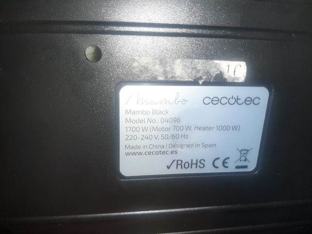 Robot cocina Mambo sin jarra