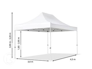 CARPA PLEGABLE 3 X 4,5 GARANTÍA HASTA 02.05.2025