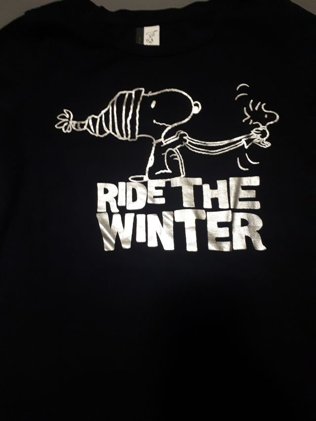 T shirt Benetton by Schulz in cotone ner