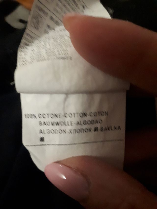 T shirt Benetton by Schulz in cotone ner