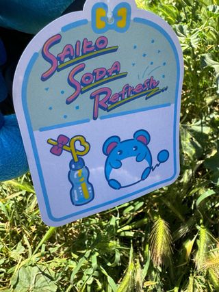 Peluche Pokémon Center Saiko Soda Refresh Marill