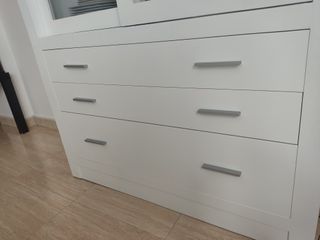 Vitrina alta blanca-100cm ancho