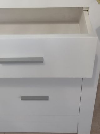 Vitrina alta blanca-100cm ancho