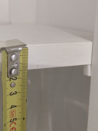 Vitrina alta blanca-100cm ancho