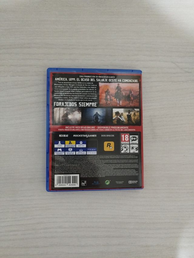 Red dead redemption 2, ps4