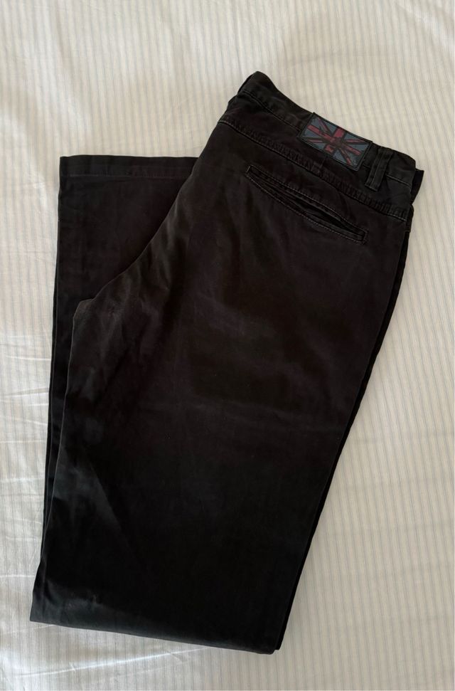 Pantalone uomo nero Sisley tg 52