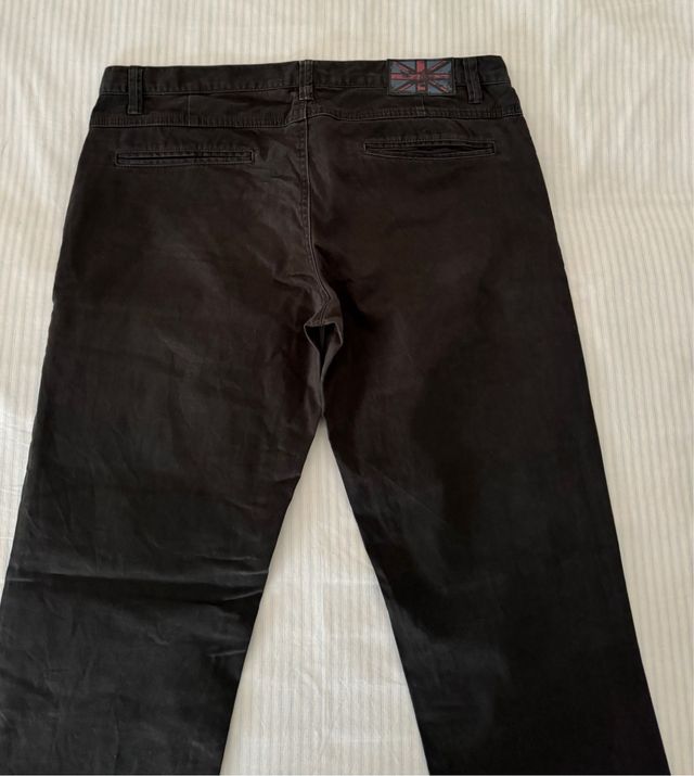 Pantalone uomo nero Sisley tg 52