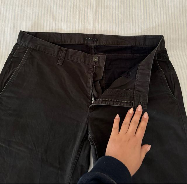 Pantalone uomo nero Sisley tg 52