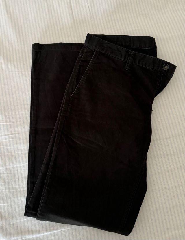 Pantalone uomo nero Sisley tg 52