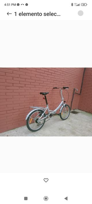 Bicicleta plegable