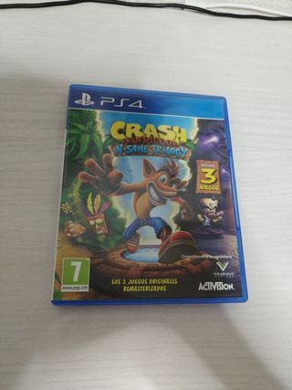 Crash Bandicoot n Sane triology , ps4