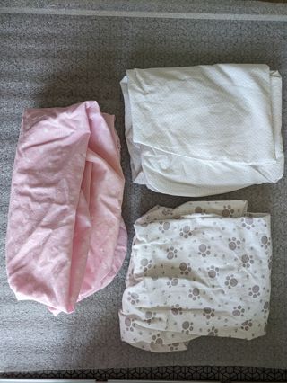 Lenzuola con angoli. 3 pezzi. Prenatal