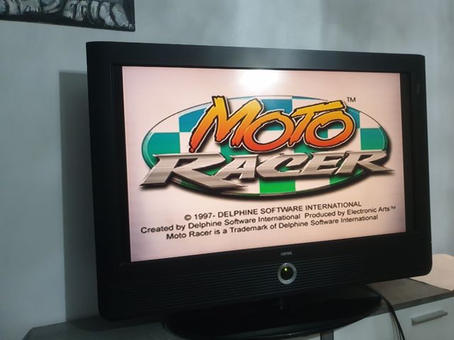 Moto Racer completo Pal Ps1