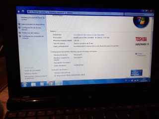 Portátil Toshiba