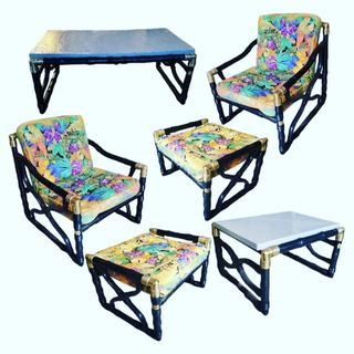 Terraza Bambú vintage