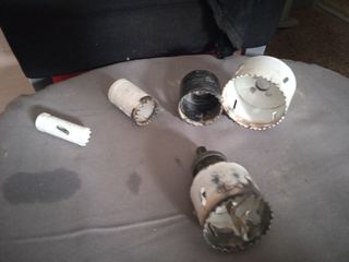 Juego de brocas diamante para taladro.