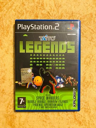Taito Legends  🇮🇹 PS2 Completo
