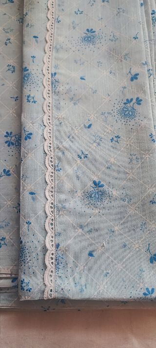 Sábana encimera y funda almohada.Cama 90