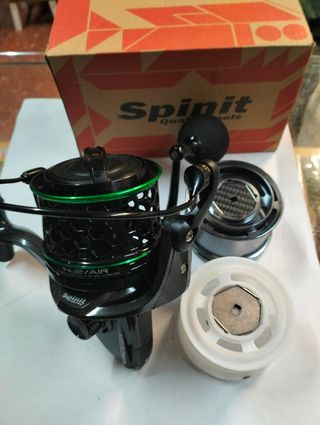 CARRETE DE SURFCASTING -CON TRES BOBINAS- nuevo.
