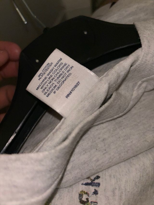 T shirt Supreme Crystal Grey