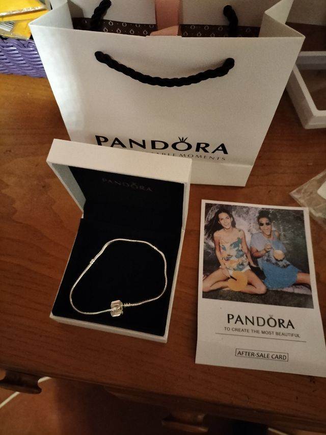 Pulsera Pandora original plata