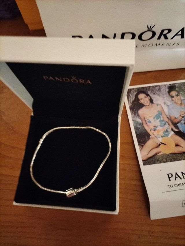Pulsera Pandora original plata