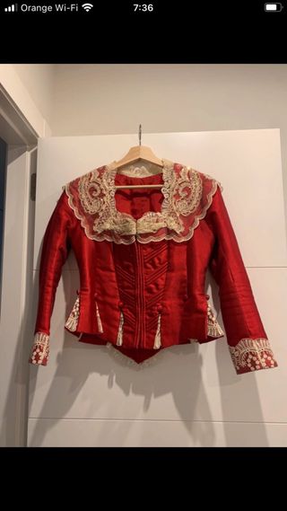 Traje vestido fallera