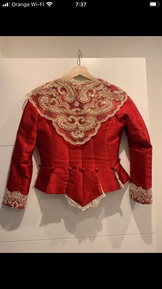 Traje vestido fallera
