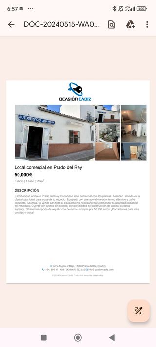 Inmuebles y vehículos