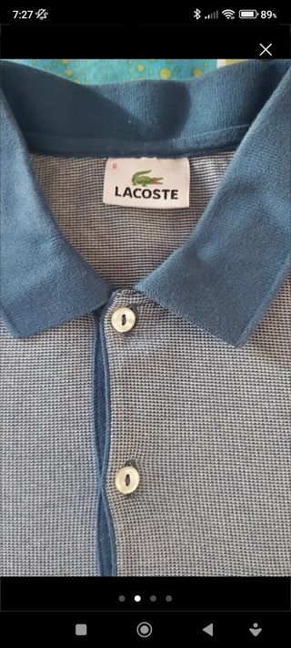 Polo Lacoste caballero