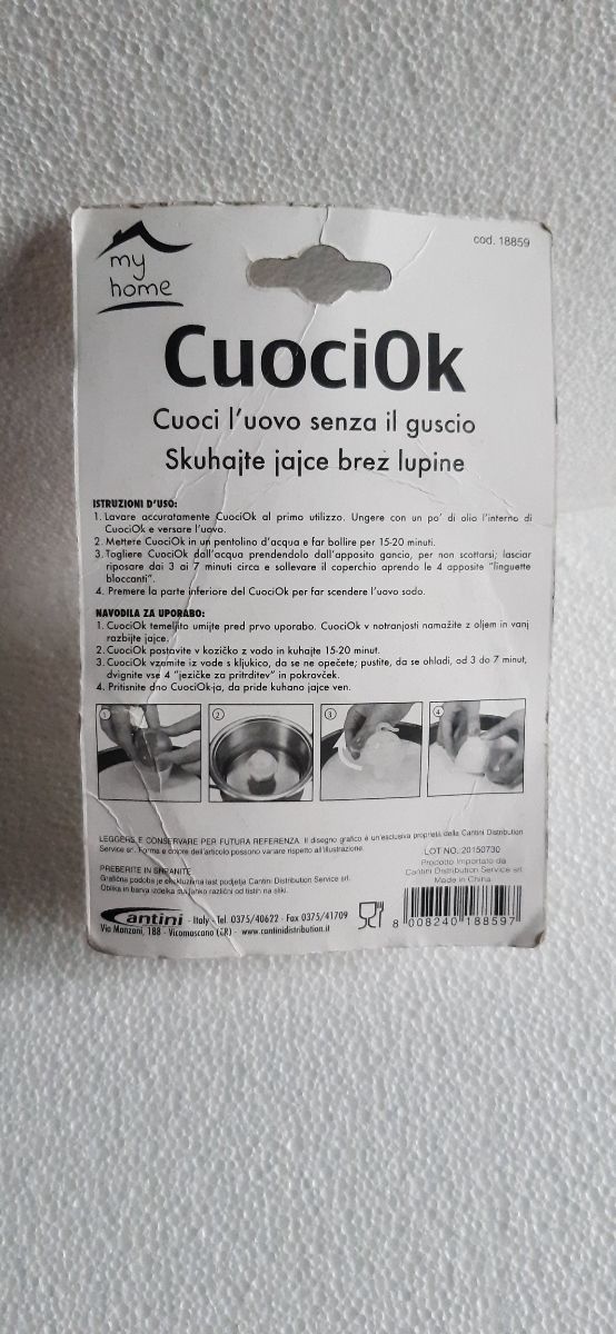 Cuoci uovo senza guscio