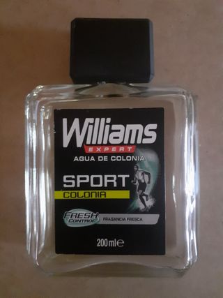 BOTELLA COLONIA WILLIAMS BACIA