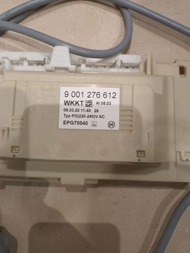 Placa base lavavajillas