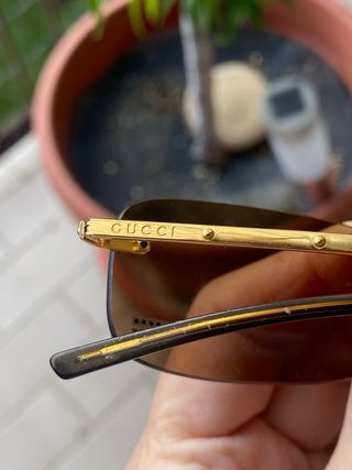 Gucci occhiali da sole con astuccio donna