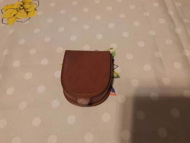 Porta monete piquadro in pelle