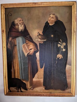 Antiguedad.Cuadro dos Santos