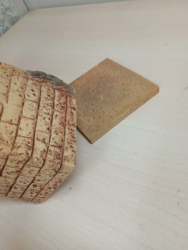 Figura torre reloj terracota