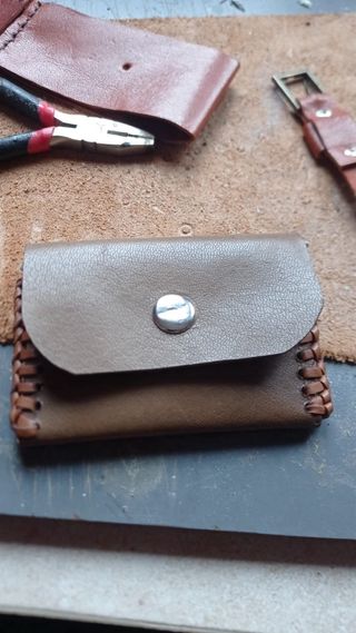 Monederos cuero