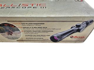 Visor Burris Ballistic III Laserscope 3-12x44