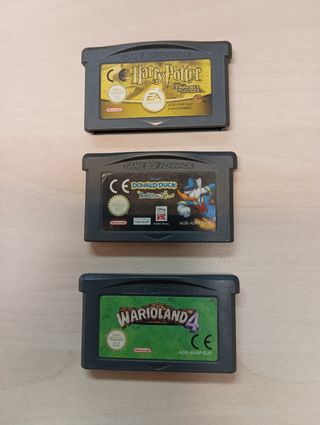 3 Juegos GAME BOY ADVANCE