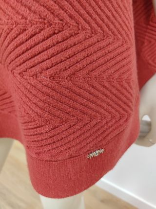 Capa poncho punto