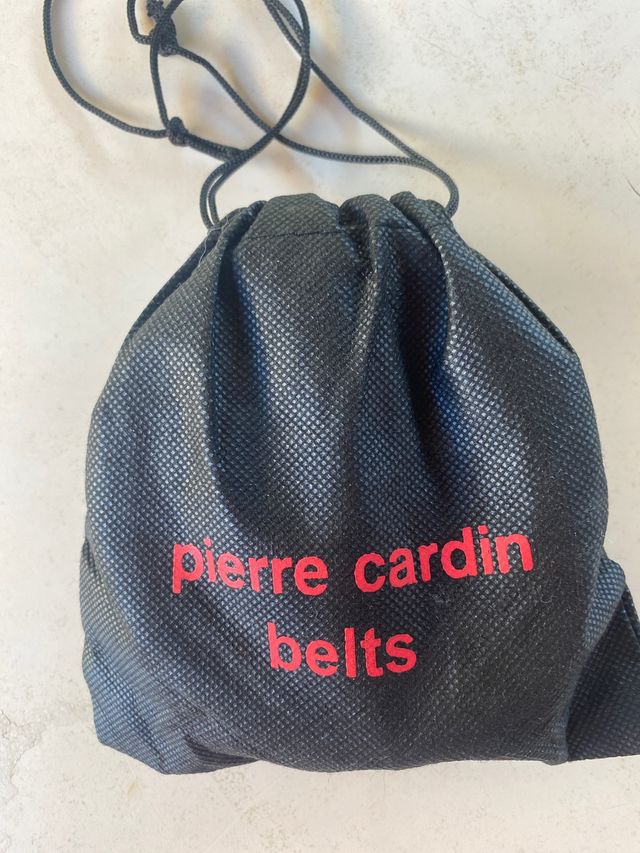 Cinturon artesanal piel pierre cardin